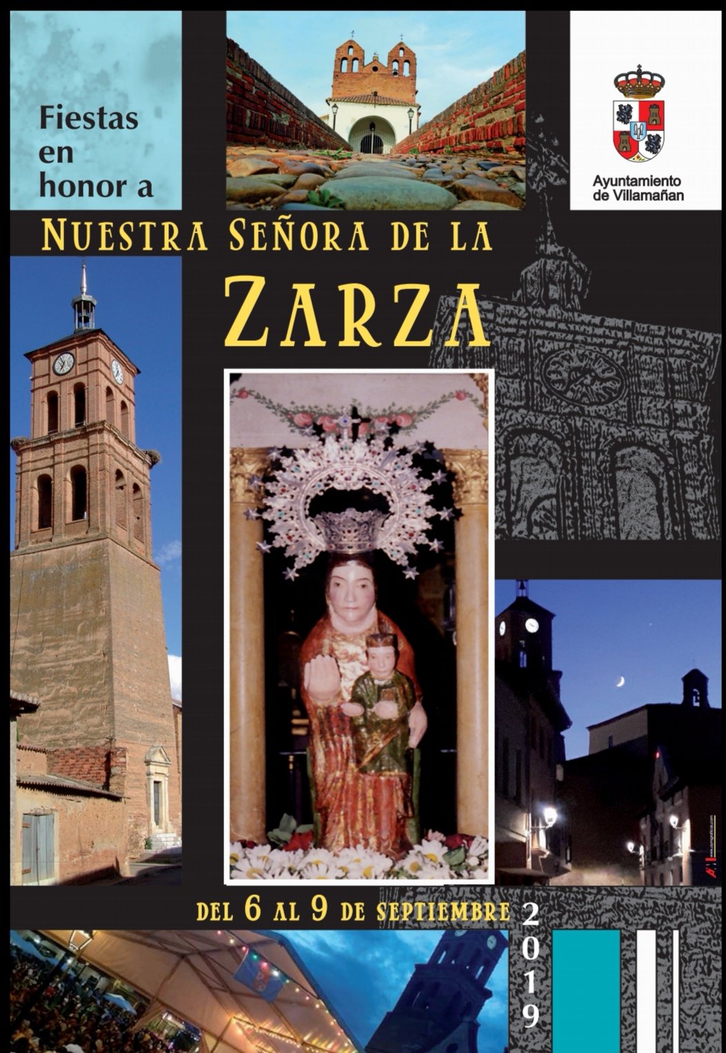 Fiestas patronales en honor a Nuestra Señora de la Zarza 2019 Villamañán